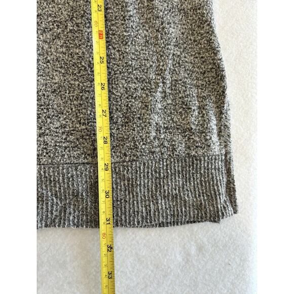 Lucky Brand Pullover Sweater XXL Heather Gray V-Neck Long Sleeve Casual, Cozy, - Picture 4 of 6